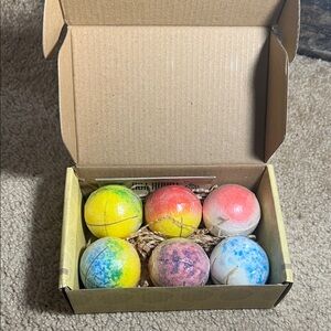 Handmade Pure Natural Bath Bombs - Cream
